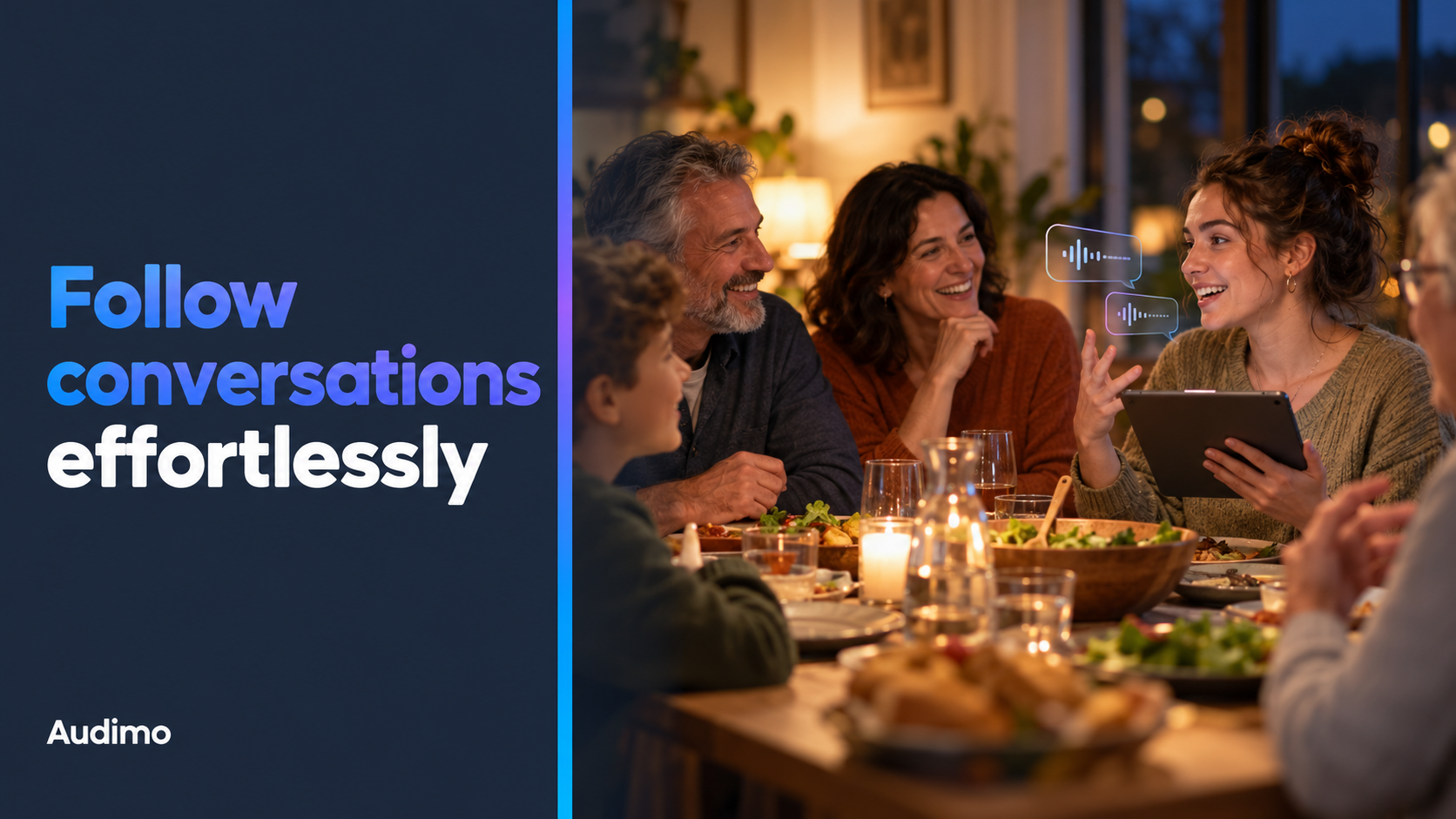 How to Follow Conversations Without Hearing Them